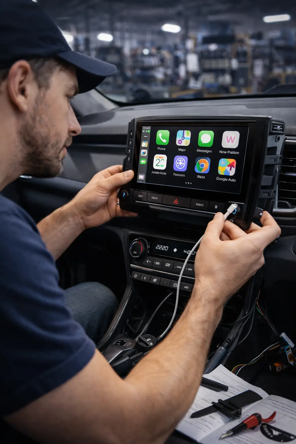 Apple CarPlay & Android Auto Installation