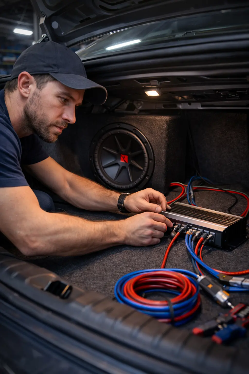 Subwoofer & Amplifier Installation